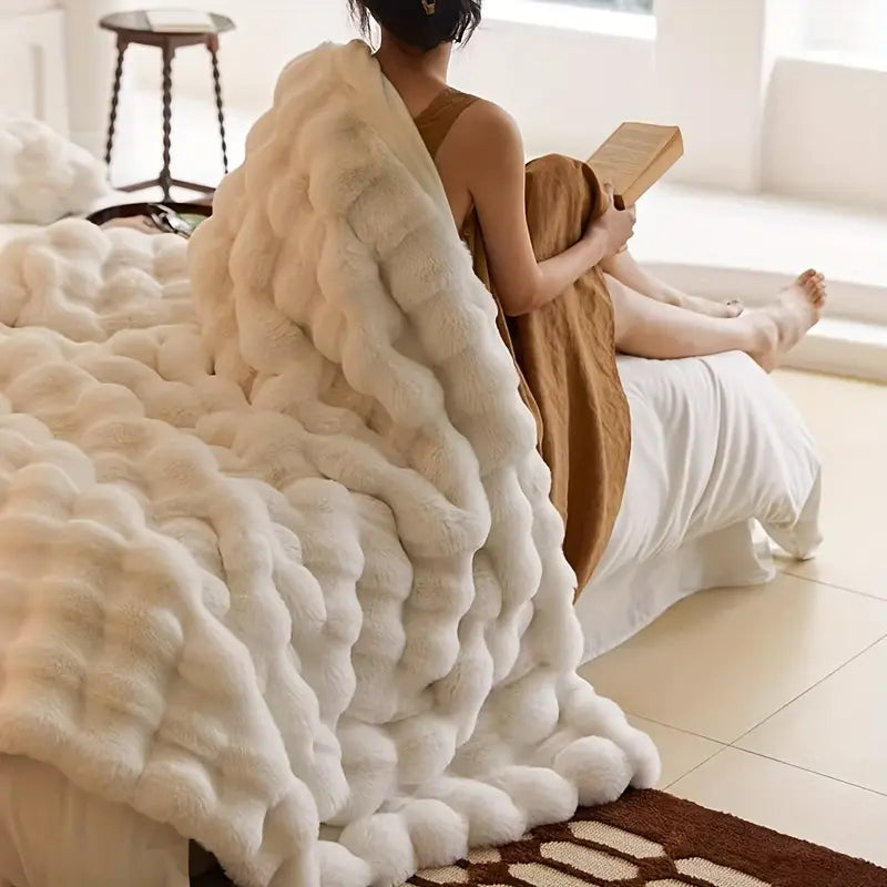 Ultra-Soft Bubble Blanket