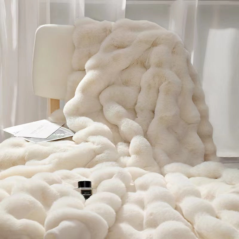 Ultra-Soft Bubble Blanket