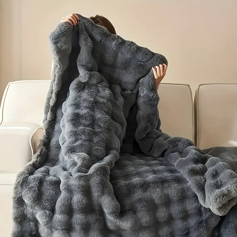 Ultra-Soft Bubble Blanket